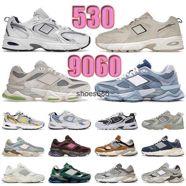 

9060 sneakers new balances shoes 990 v3 nb 530 mens women rain cloud grey sea salt bricks wood bodega age of discovery blue haze jjjjound iv, Black