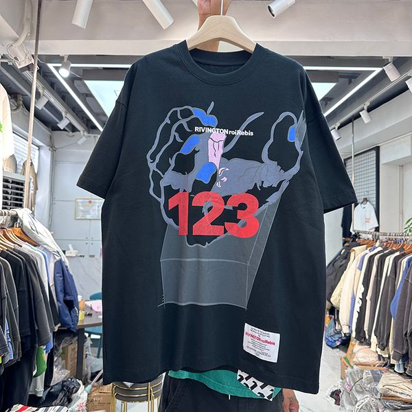

hip hop tees t-shirts mens eur size oversized shirt suprior number printed cotton tshirts real pics, Black;brown