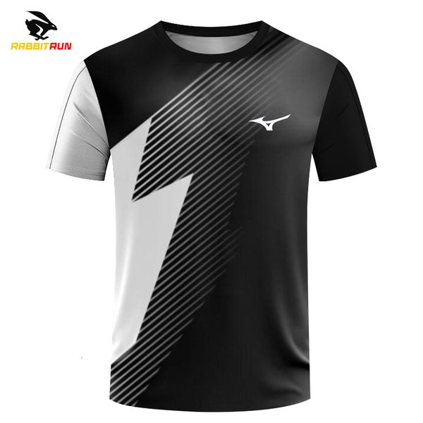 

mens tshirts summer ultra thin breathable tshirt running womens badminton short sleeve quick drying large 230720, White;black