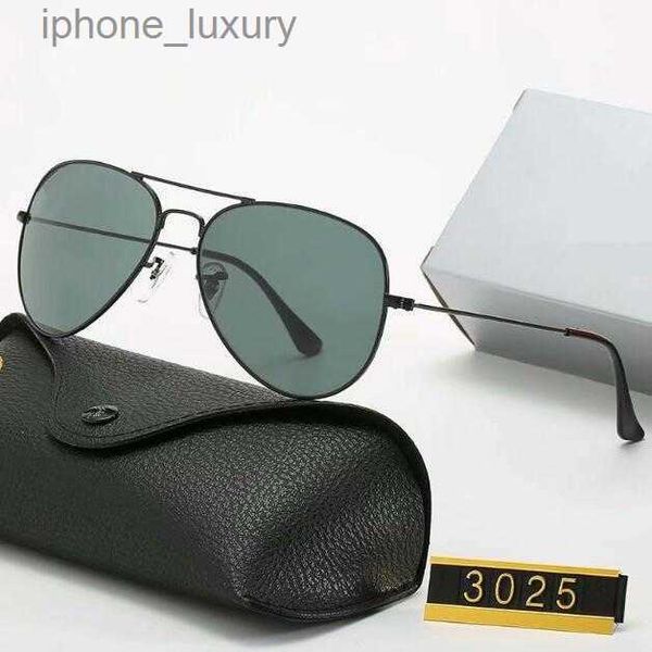 

men luxury classic pilot designer sunglasses hd polarized sun glasses driving fishing eyewear for men women uv400 protection with box, White;black