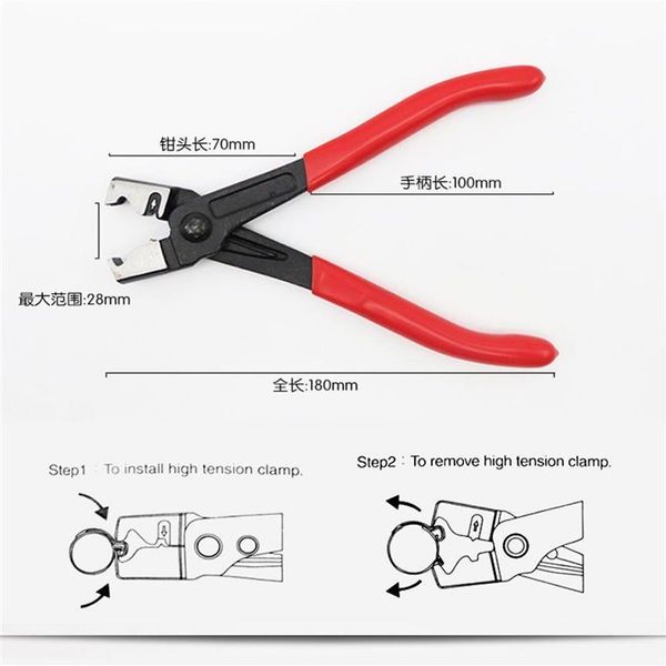 

flat band hose clamp pliers tool easy removal clic-r type clamps2581