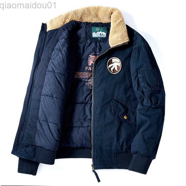 

men's jackets men bomber jackets winter coats thicker warm down jackets quality men military green casual jackets outerwear winter coat, Black;brown