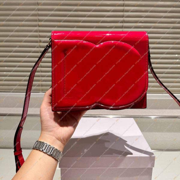 

patent leather designer crossbody bag for women flap messenger bag girls cross body purse simple fashion letter handbag leather shoulder bag