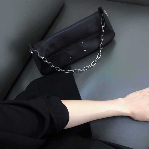 

luxuries designers niche margiela magilla men and women's mm6 sheepskin cross-body shoulder waist bag chest bag cloud bag 7ssw