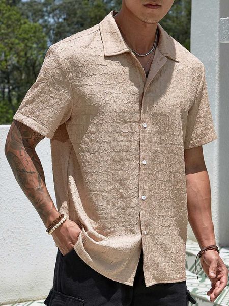 

men's fashion rsrt men solid button up shirt, White;black