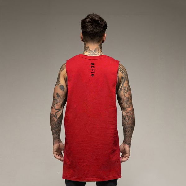 

men' tank loose sleeveless tshirt sports comfortable casual soft and skinfriendly white printed on the back of collar 230720, White;black