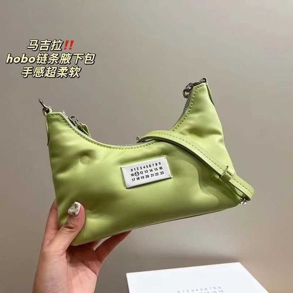 

luxuries designers niche margiela magilla men and women's mm6 sheepskin cross-body shoulder waist bag chest bag cloud bag eaux