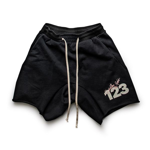 

men s shorts frog drift streetwear high street rrr123 hip hop short loose terry pants sweatpants for men 230720, White;black