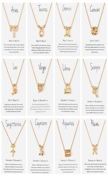 

constellation necklace jewelry with gift card sister gifts friendship necklaces women fashion dress decor simple designer pendant 1355388, Silver