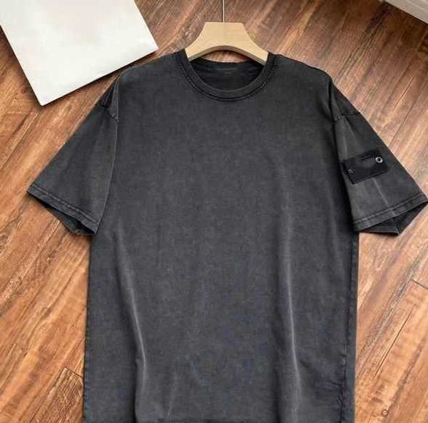

designer stones island men t shirt sweatshirt compass armband cotton short sleeve long pullover summer hot, White;black