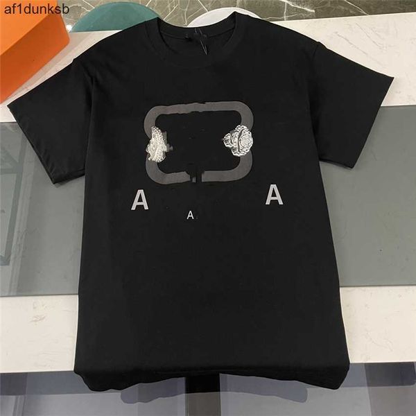 

balencaigaly balencigaly men's t-shirts fashion men t-shirt ity new cotton soft wrinkle resistant printing 05-02 letters casual student, White;black