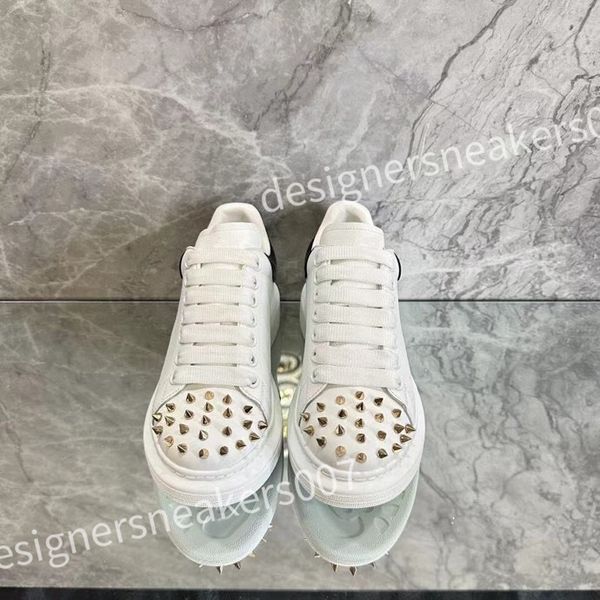 

designer stage leather increased casual shoe fashionable sports fashion platform mens womens white lace up alexander sneakers xsd221123, Black
