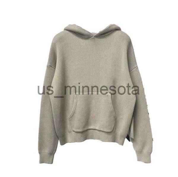 

men's hoodies sweatshirts loose mens designer hoodies long sleeve sweater pullover knits hooded sweaters men women hoodie knits sweatsh, Black
