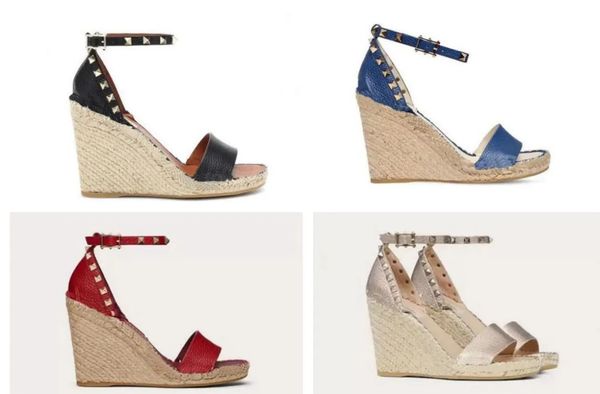 

2023 luxury women sandal slipper heel with gold heel baguette nude black nappa leather slides sculptural heel f-baguette motif comfort shoes