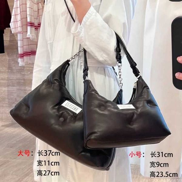 

luxuries designers niche margiela magilla men and women's mm6 sheepskin cross-body shoulder waist bag chest bag cloud bag h3yh