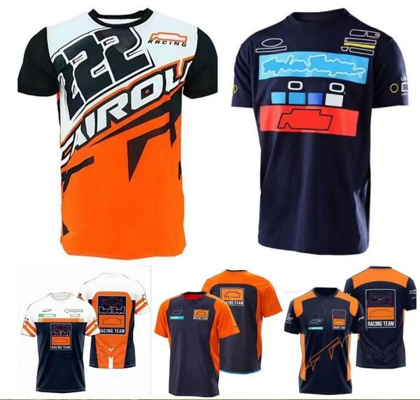 

new f1 racing t-shirt summer short-sleeved jersey same style customization