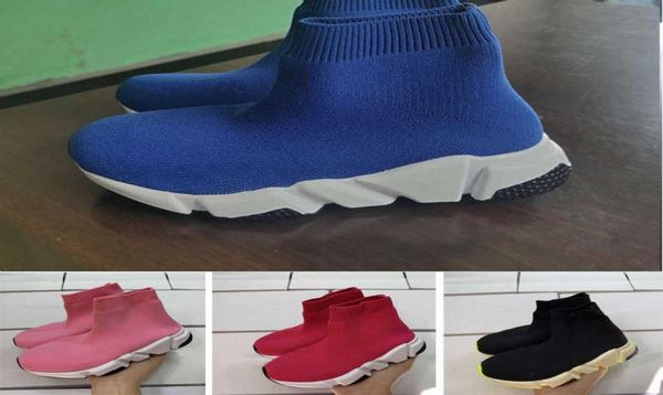 

knit city sock lightweight children running shoes boy girl youth kid sport sneaker size 24355567720, Black