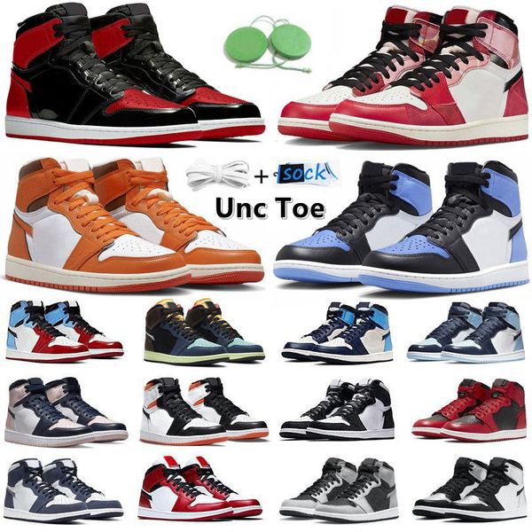 

unc toe mens basketball shoes spiderverse bred patent starfish chicago lost found true blue unc dark mocha shadow 2.0 men women trainers spo
