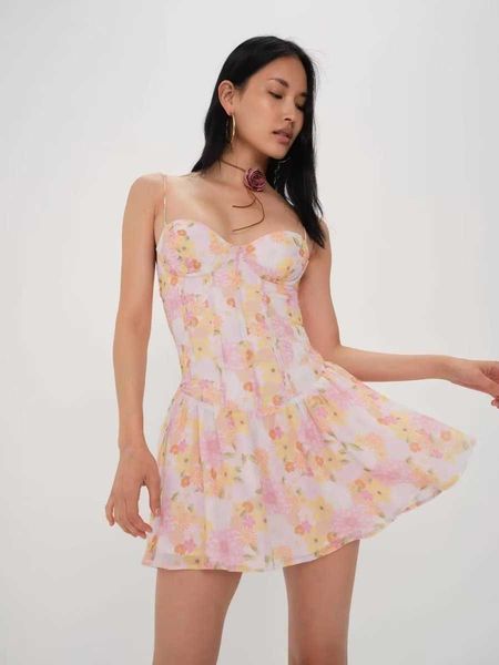 

basic casual dresses spring/summer new french niche girl feeling three-dimensional steel ring suspender dress bra holiday short skirt, Black;gray