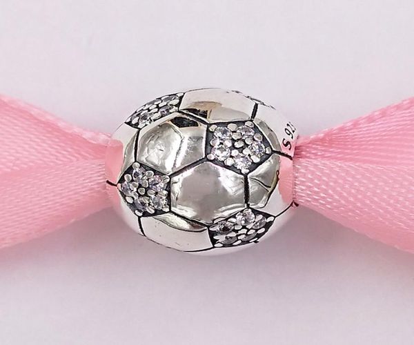 

andy jewel 925 sterling silver beads sparkling soccer ball charm charms fits european style jewelry bracelets & necklace 798795c015847257, Black