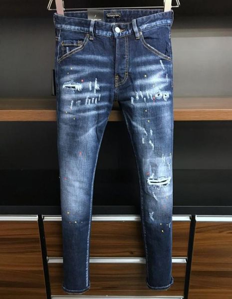 

dsq phantom turtle men039s jeans classic fashion man jeans hip hop rock moto mens casual design ripped jeans distressed skinny 6889696, Blue