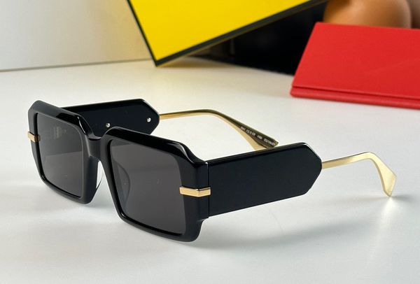 

fashion designer 40123 mens women sunglasses unique vintage acetate rectangle shape glasses outdoor trendy versatile style uv protection com, White;black