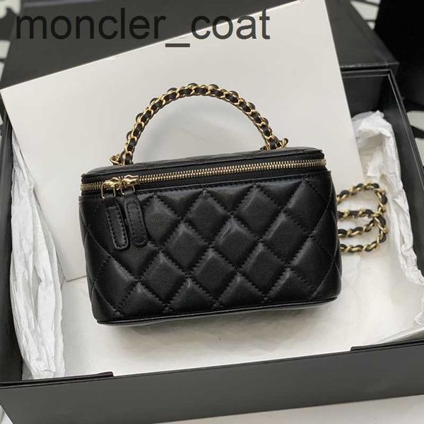 

cosmetic bags cases 10a cosmetic bag designer bags 17cm lady shoulder handbag genuine leather crossbody bag purse with box c071cbnm