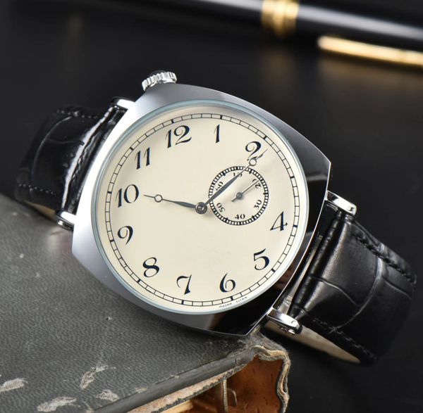 

new luxurious men watch sport style quartz movement watches fashion black dial male clock relogio masculino man wristwatches montre homme, Slivery;brown