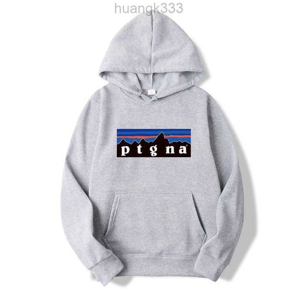 

fashion men's and women's hoodie sweatshirts patagonias garment factory letter printed sweatshirt casual jacket pants jogging s--3, Black