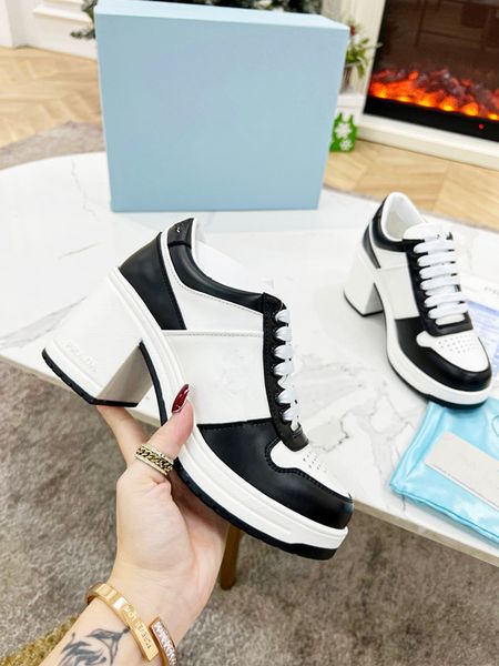 

summer charms walk loafers casual shoes mens womens round toe loafers mental decor chic designer luxury brand flats slip on thick 0722, Black