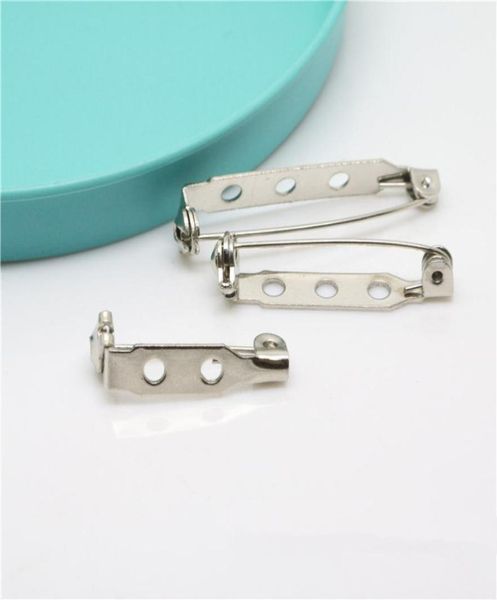 

1000pcs 20mm clasp back pins for crafts wlocking safety clasp9463592, Silver