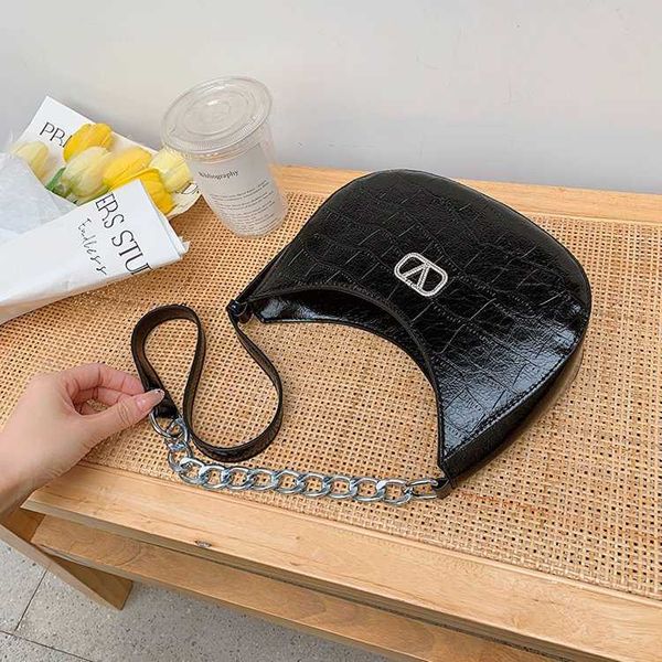 

handbag designer 2023 new printed crescent for women's law stick underarm same style shoulder bag