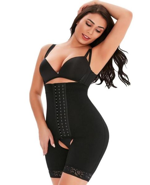 

women039s shapers reductive girdles women bulifter body shaper post liposuction waist trainer corset slimming underwear4150506, Black;white