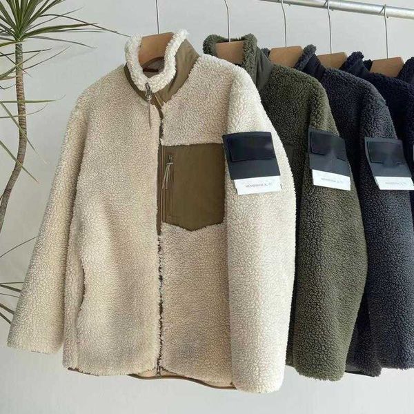 

outdoor sports fleece jackets men women zipper coat winter warm sweatshirt designer jacket fashion parka, Black;brown