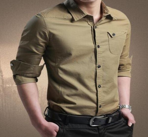 

designer mens slim fit designer dress shirts fashion business male shirt long sleeved stand collar 3801588, White;black