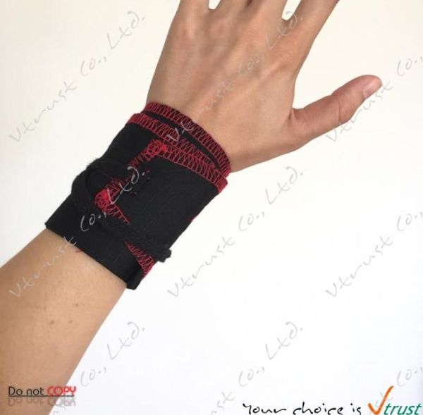 

whole 1 pair cotton ripsfabric weight lifting wrist support crossfit wrist wrap crossfit strength wrap6555999