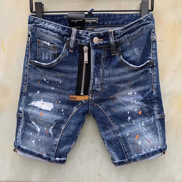 

mens hole d2 skinny cool dsq jeans dsquare luxury designerjeans 2 ripped jeans guy causal jeans denim men fashion brand fit jeans men washe, Blue