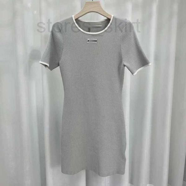 

basic & casual dresses designer 2023 new women's wear slim fit, temperament, pure lust, sexy, heel wrapped dress, tight underlay skirt,, Black;gray