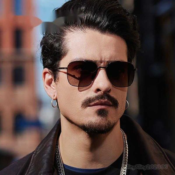 

new polarized aviator designer mens sunglasses brands uv400 trend personalized export men's sunvisors for street driving sunglasses for, White;black