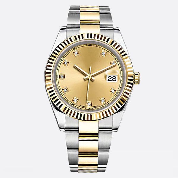 

mens watch automatic movement designer watches for women quartz watches date just 36mm 41mm stainless steel strap luxury watch couples datin, Slivery;brown