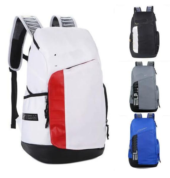 

hoops elite pro air cushion sports basketball backpack student lapbag training bags outdoor multifunctional travel bag schoolbag couple knap
