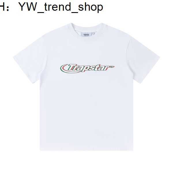 

mens trapstar t shirt short sleeve print outfit chenille tracksuit black cotton london streetwear s-2xl 61es 81na, Gray