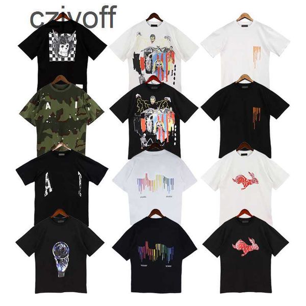 

men's t-shirts mens t shirts womens 2023 rabbit year printed fashion man bunny shirt casual graphic tee short sleeve luxury hip hop str, White;black