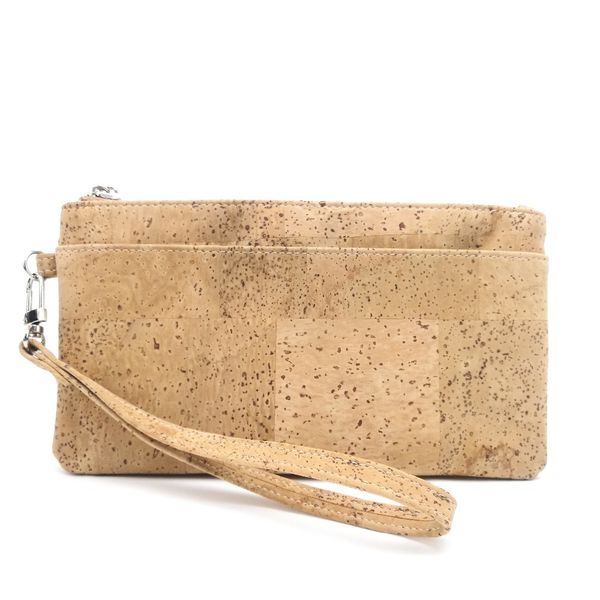 

evening bags classic women's cork clutch with cell phone purse for vegan fashion wooden handbag 230721