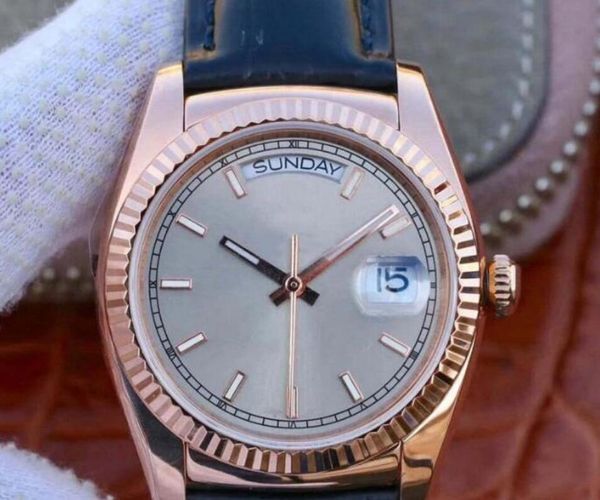 

36mm women's automatic mechanical watch ladies watches tape watchband women stainless steel folding buckle sport waterproof fashion wri, Slivery;brown