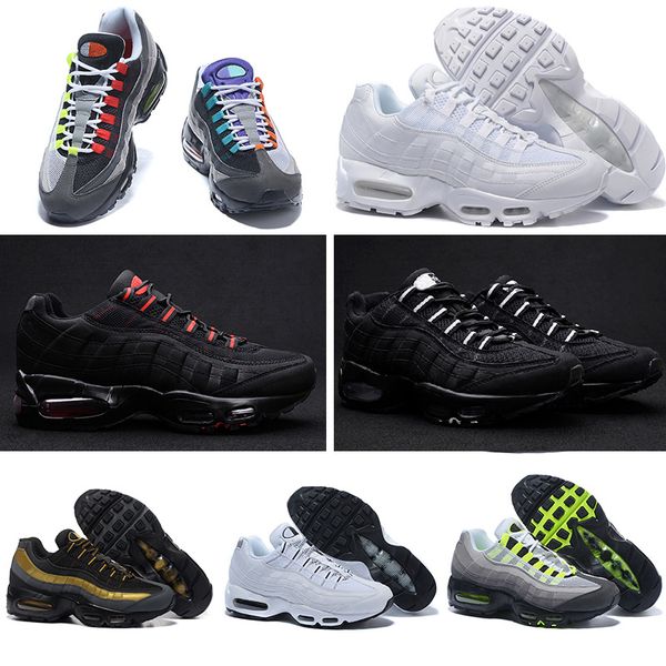 

more color drop men women running shoes famous cushion airs mens sports athletic sport size 36-45 rg1, Black