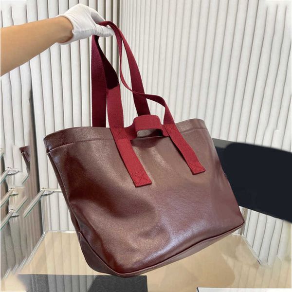 

shopping tote women designer bags luxurys handbags leather large shopping shoulder shoulder bag woman beach tote casual holiday purse 230420