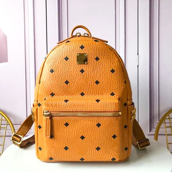 

3size mini large mc backpack shoulder clutch bag designer womens mens tote genuine leather schoolbag book bags luxury handbag purse back pac