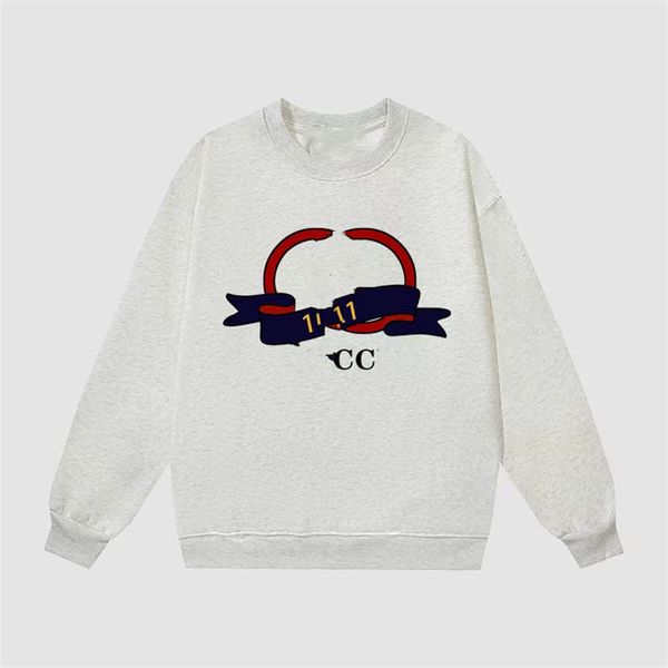 

fashion hoodie sweatshirt 2023 ggs luxury design men's and women's pullovers loose long sleeve letter logo casual student activism, Black