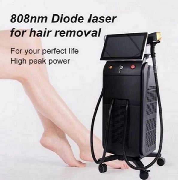

fast painless permanent hair removal diode laser germany 808nm diode lazer hair removal machine, Black